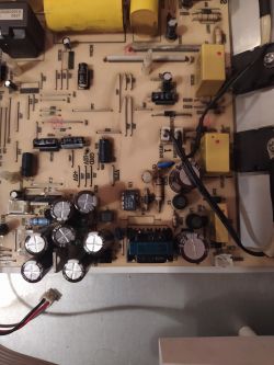 Candy PVI640C - Niedziałająca lewa strona płyty indukcyjnej, brak napięcia za przetwornicą