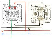 Connecting Double & Single Staircase Switches: Corridor & Outdoor Lighting Solution