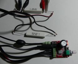 Class D PAM8610 15V 2x10W amplifier module test