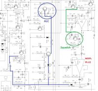 Uniden PRO 520XL SMD na IRF520 - Nie nadaje, tylko świeci TX, odbiera