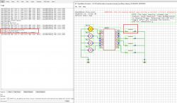 Screenshot of OpenBeken simulator and event log.