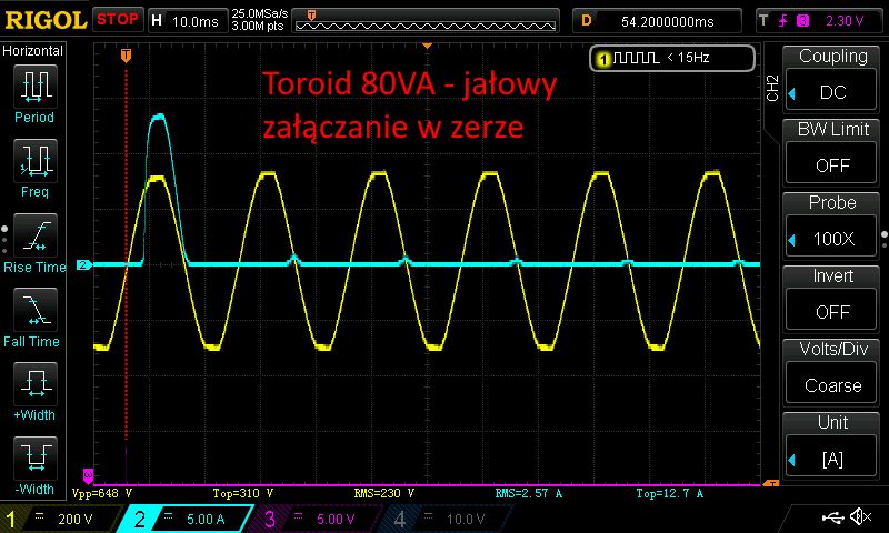 Załączanie transformatorów triakiem - #37 edu elektroda.pl