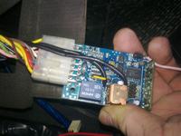 Jak odłączyć autoalarm BASCOP MAX E20 z blokadą pompy w Vectra B?