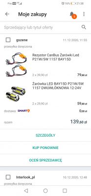 Peugeot 3008 2.0 HDI 2011 - Światła Dzienne LED P21W5 z Rezystorem Can Bus - Błędy Funkcjonowania