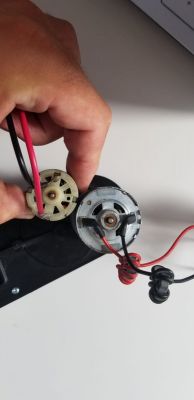 Elektryczne autko dla dziecka - zmieniony silnik auta