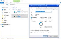 Windows 10 - Brak wskazania ilości wolego miejsca na partycji.