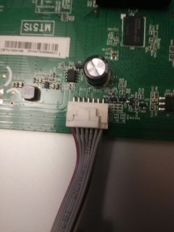 Thomson 55FA5404 brak podświetlania , dziwięk jest.