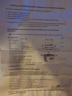 Ściemniacz jak podłączyć ? Ściemniacz jak podłączyć ?