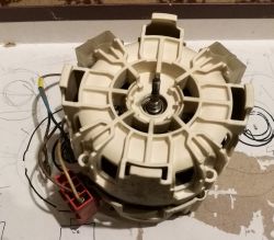 Zmywarka IKEA RENLING DW60 - Awaria i naprawa wirnika pompy myjacej.