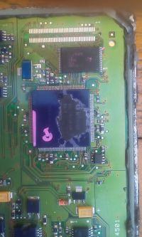 Peugeot Berlingo 1.9 - lokalizacja pinu boot w sterowniku DCN2