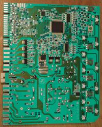 Bosch SGS 47M72EU - płytka sterująca uszkodzona, przepalenie elementów