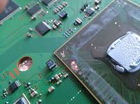 PS3 slim 120GB - Uszkodzenie CPU po zdjęciu IHS, konsola nie włącza się
