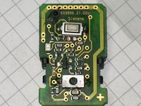 Opel corsa C - Brakujący element na płytce w pilocie