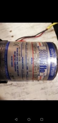 Pompa membranowa j DC 12v - silnik działa a przestała podawać wodę