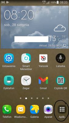 Xiaomi Mi A2 lite - Usunięcie/ zniknięcie ikony aplikacj Wiadomości