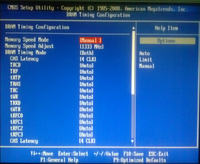 Ustawienie pamięci DDR3 - Pamięci pracują na 800MHz zamiast 1333MHz