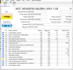 Odzyskiwanie plików z niedostępnego dysku WD 6TB: skanowanie, SMART, kopia danych