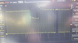 Escalade hybrid 2009 oscylogramy czujnika położenia wału.