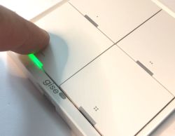 Quad, battery-powered and clickable Zigbee scene switch - connection to Home Assistant