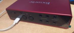 Focusrite Scarlett 4i4 3gen - karta dzwiekowa komputer nie wyszukuje urządzenia