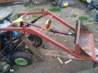 SAM tractor with front linkage
