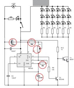 Fotograficzna lampa ciemniowa LED