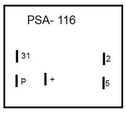Przerywacz awaryjnych Fiat 126p jako przerywacz kierunkowskazów.