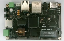 PanGu - jednopłytkowy komputer oparty o STM32MP1