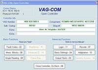 Audi A6 2002r 1.9 TDI C5 zmiana licznika brak PIN'u