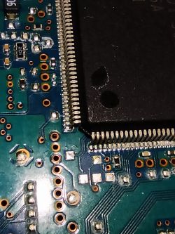 PlayStation 2 - Nie włącza się po instalacji modbo, brakujące elementy