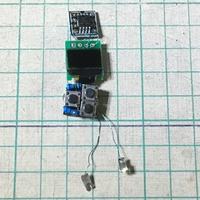 Zegarek oparty o ATtiny85 w pierścionku