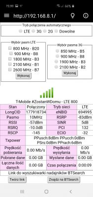 Wybór operatora LTE: T-mobile vs Orange, testy z Huawei B818
