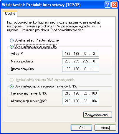 Konfiguracja sieci z Pentagram Cerberus P 6351 i TP-LINK TD-W8960N