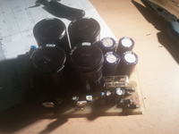 Wzmacniacz mocy MOS-FET 2x120W/8ohm. Wzmacniacz mocy MOS-FET 2x120W/8ohm.