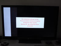 panasonic tx-42e30e - Biały pionowy pas na ekranie panasonic tx-42e30e - Biały pionowy pas na ekranie