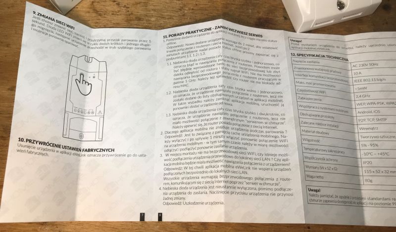 WS-04H1 User Manual Manual of WS-04H1 device with descriptions of features.
