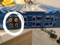 Wzmacniacz Terminator GX-8005 - brak dźwięku mimo prawidłowego podłączenia subwoofera