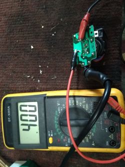 Dremel Falontech nie działa na obrotach 1-3 po wymianie wirnika
