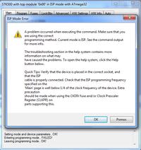 Atmega32 + ZL3AVR - Brak komunikacji / niemożność odczytania sygnatury