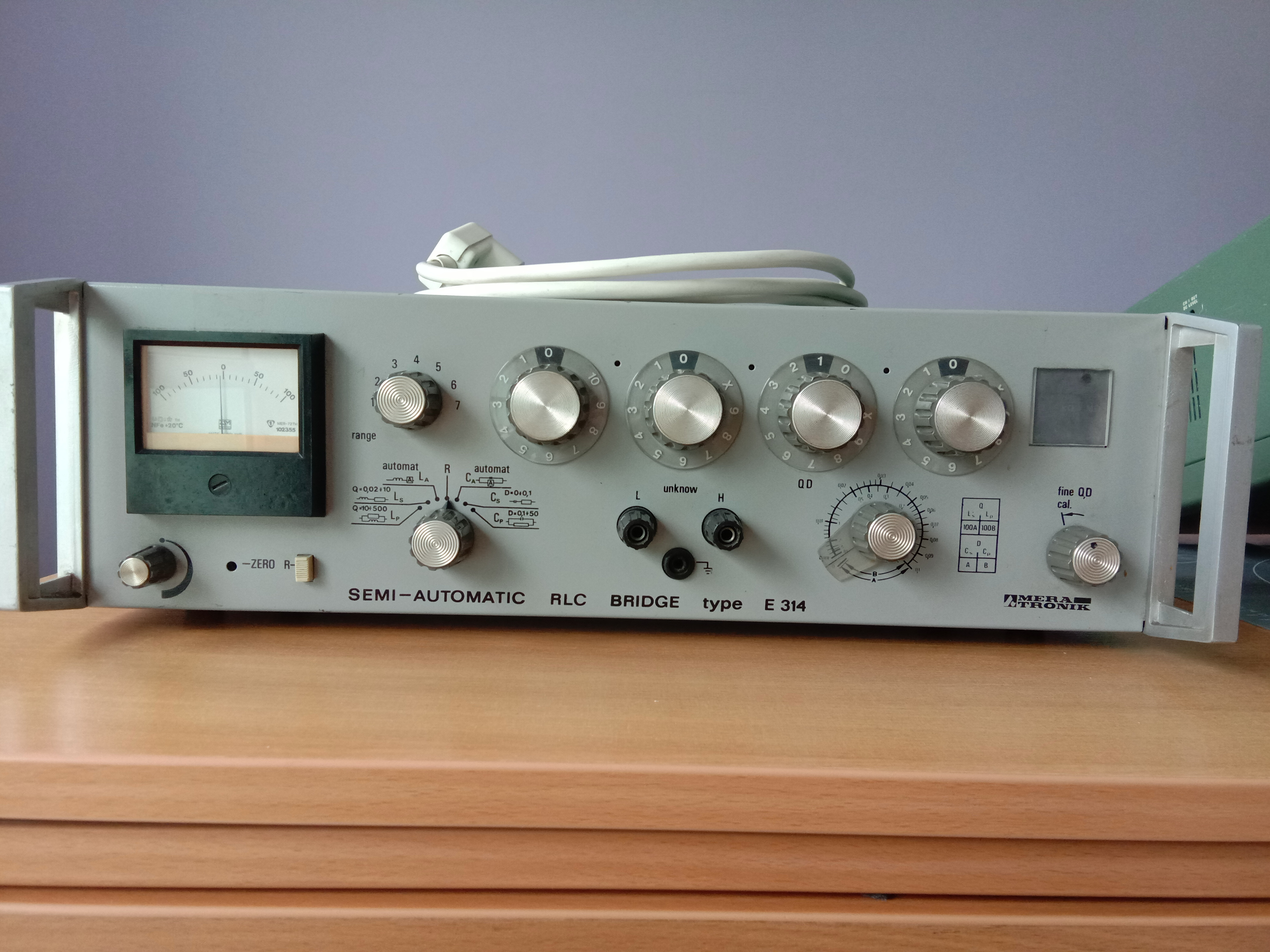 [Sprzedam] E314 mostek pomiarowy RLC - elektroda.pl