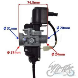 Szukam schematu do podłączenia gaźnika - zdjęcia w załączniku