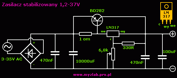 Jak zbudować tani zasilacz 1,5V do MP3 z instalacji 12V w samochodzie?