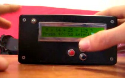 Rozwiąż równanie, aby wyłączyć budzik