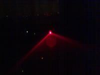 Projektor laserowy 150mW 650nm "Popelscan"