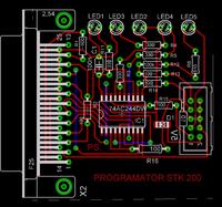 Adapter do programatora AVT2550P dla ATMEGA i ATTINY
