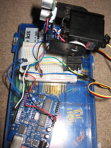 Radar z ciekawą wizualizacją