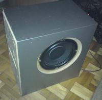 Głośnik pod subwoofer pasywny/aktywny mała pomoc.