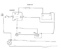 Schemat podłączenia halogenów-proszę sprawdzić i pomóc