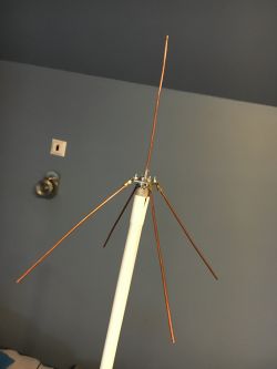 Antena bazowa PMR 70cm - 1/4 GP Antena bazowa PMR 70cm - 1/4 GP