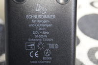 Ściemniacz 12V lampki halogenowej - zwarcie, wymiana diaka i triaka, nadal 230V